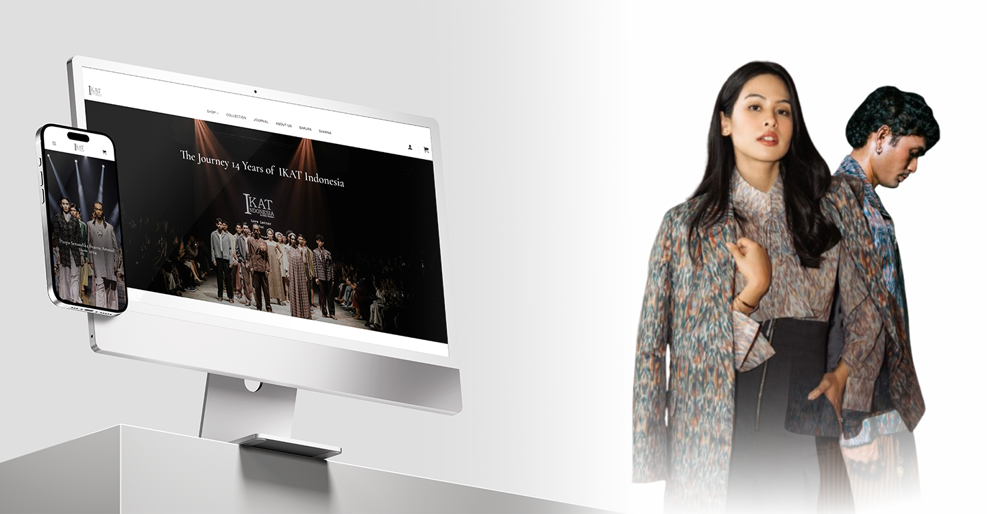 ikat indo ikat indonesia website by essentials the agency